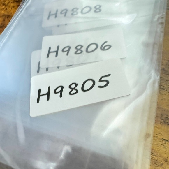 Ellen Tracy Eyeglasses Frame Hyperion black Blue 53-18-135 Half Rim H9805 - Picture 7 of 7